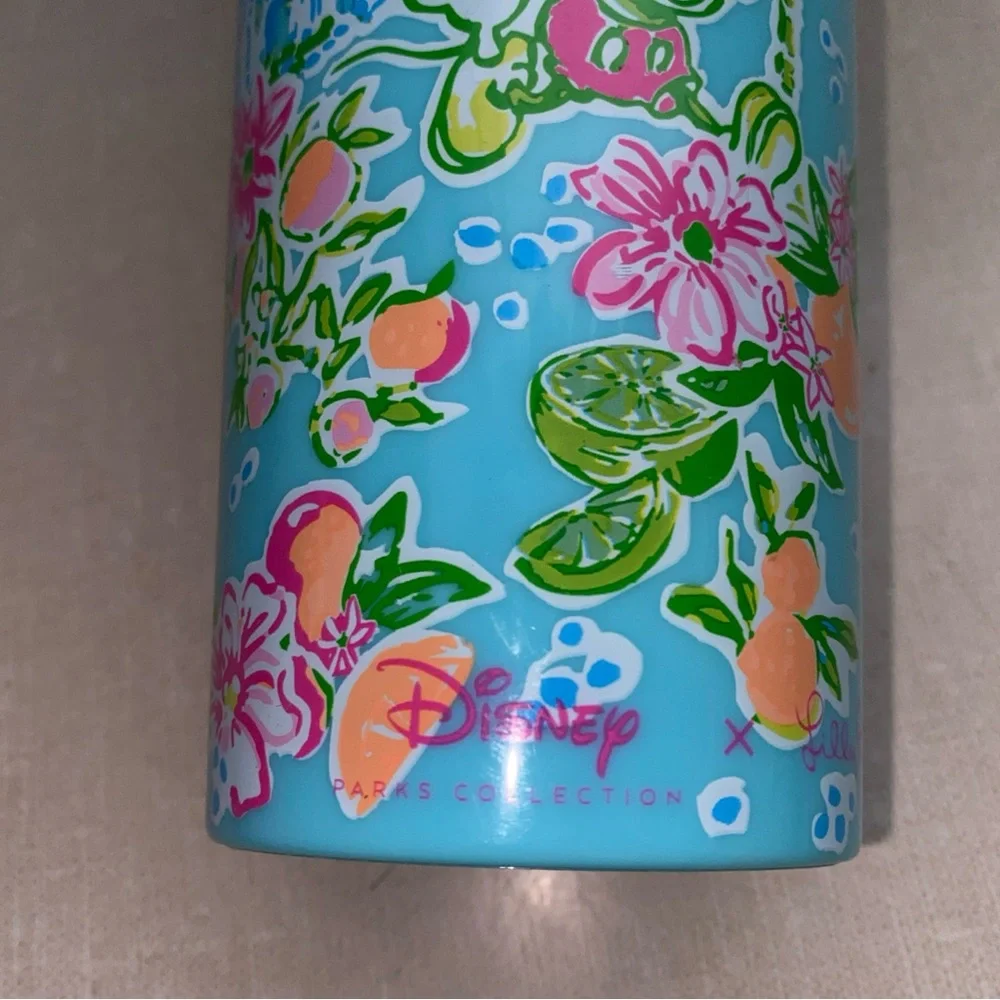 Lilly Pulitzer Disney Tumbler‎ Cup Mickey Minnie Mouse Ibiza Lilly Loves Disney